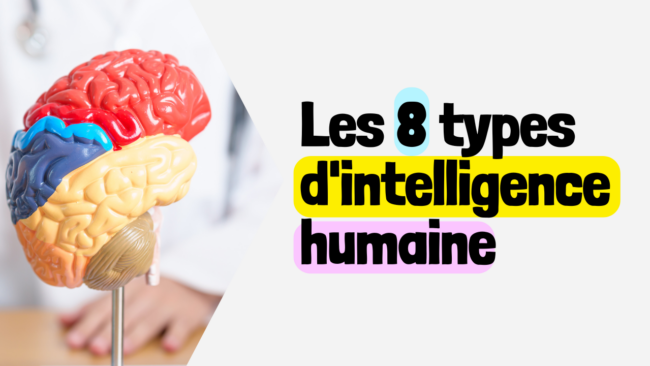 Les 8 types d’intelligence humaineSelon Howard Gardner, Les 8 types d'intelligence humaine Selon Howard Gardner,