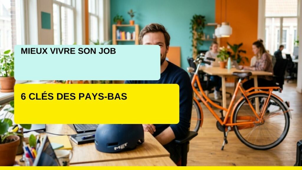 6 clés venues des Pays-Bas pour mieux vivre son job