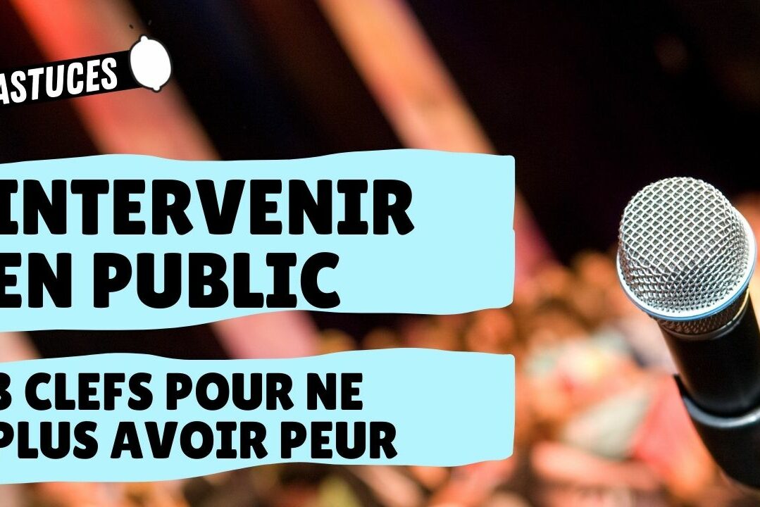 intervenir en public
