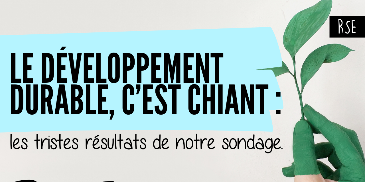 Vignette le développement durable c’est chiant le développement durable c'est chiant
