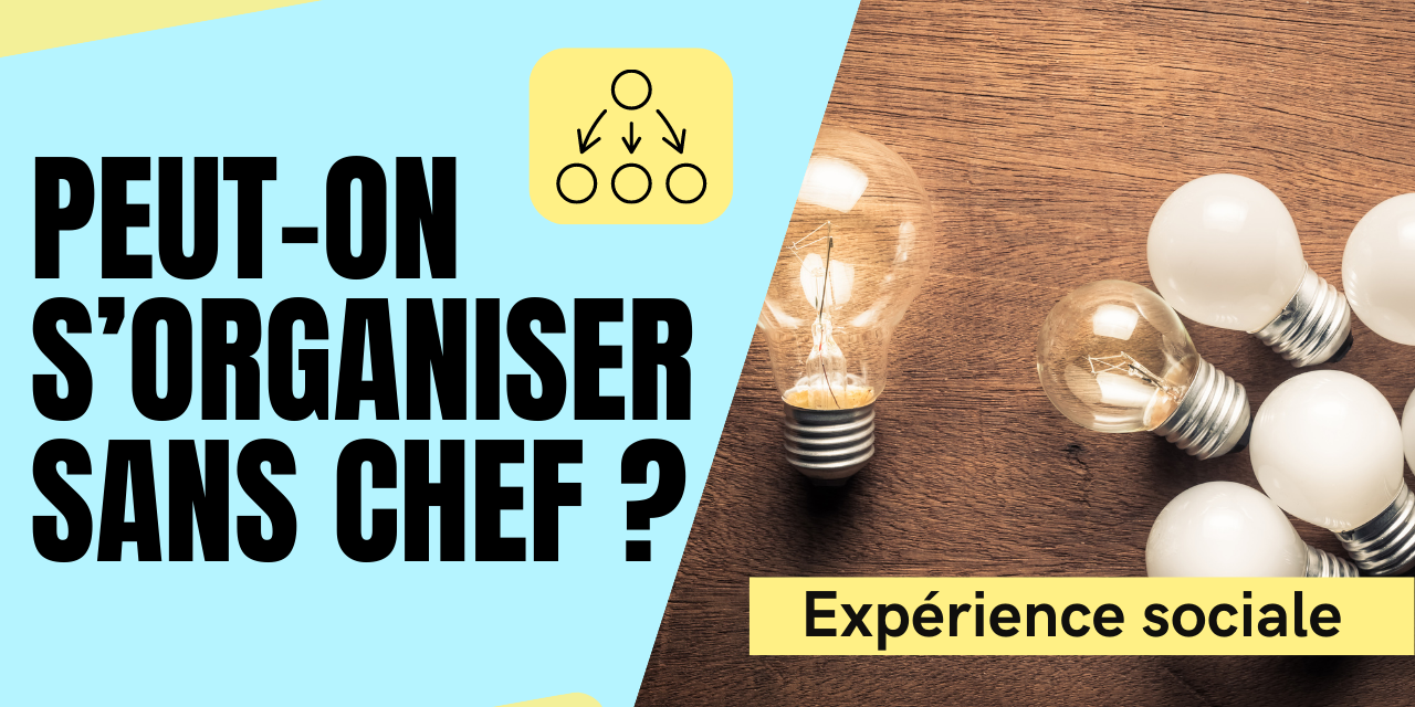 Vignette article peut on s’organiser sans chef Peut on s'organiser sans chef