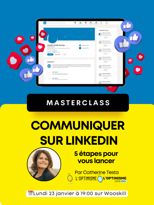 MAsterclass communiquer sur linkedin