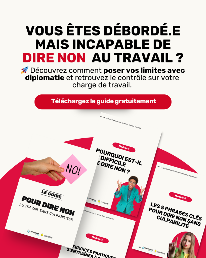 guide apprendre à dire non au travail