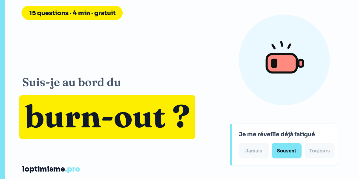 Test burn out Test burn out gratuit : suis-je au bord du burn-out ?