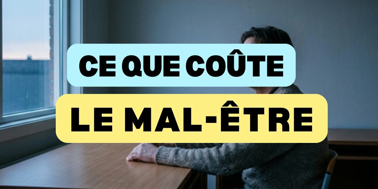 Cout du mal-etre au travail et ROI de la QVCT, un salarie pensif a son bureau