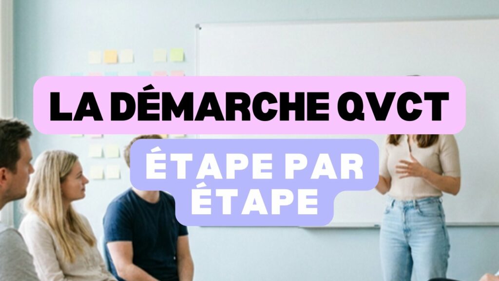 Demarche QVCT etape par etape, une reunion d equipe devant un tableau