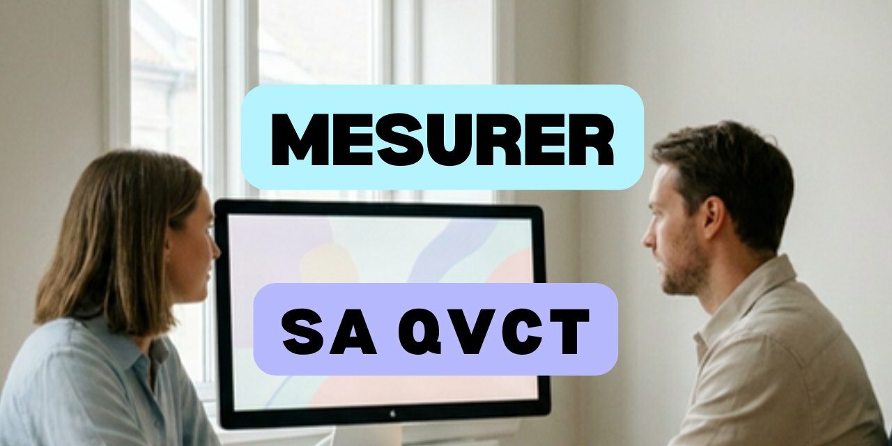 Indicateurs et barometre QVCT, deux collegues analysent un tableau de bord
