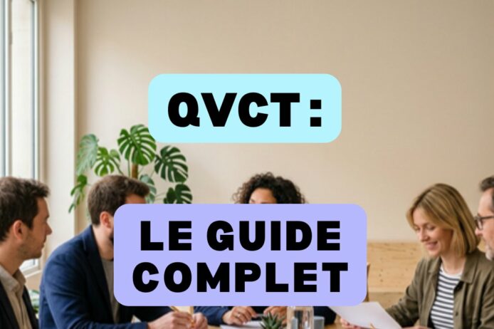 QVCT le guide complet QVCT, une equipe au travail dans un bureau lumineux