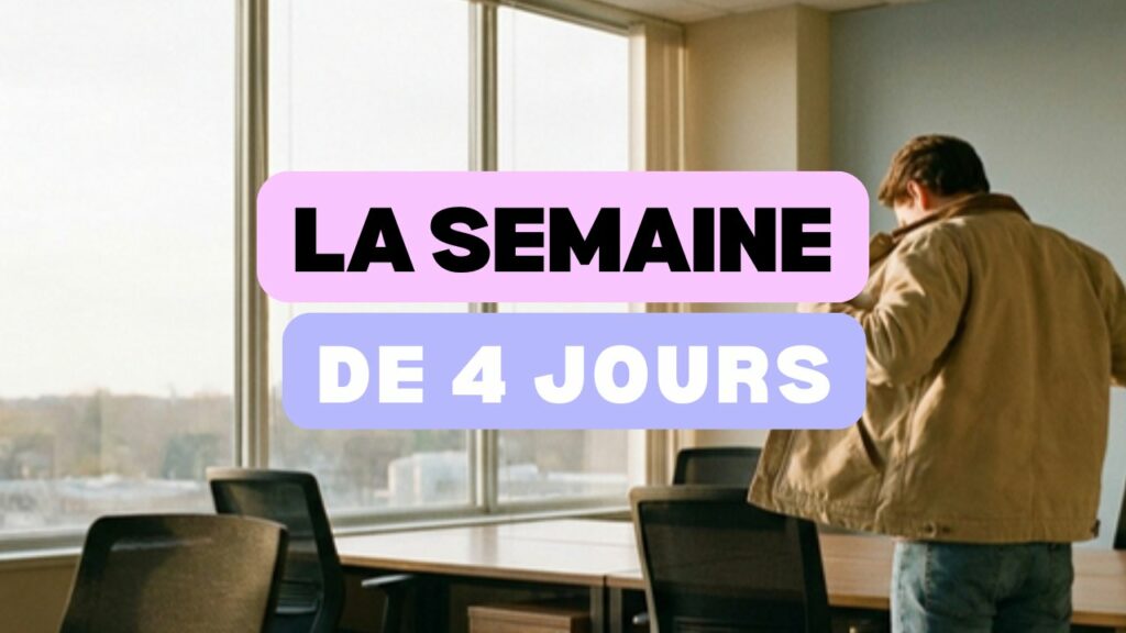 Semaine de 4 jours et flexibilite, un bureau calme en fin de semaine