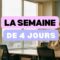 Semaine de 4 jours et flexibilite, un bureau calme en fin de semaine