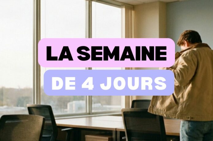 La semaine de 4 jours Semaine de 4 jours et flexibilite, un bureau calme en fin de semaine