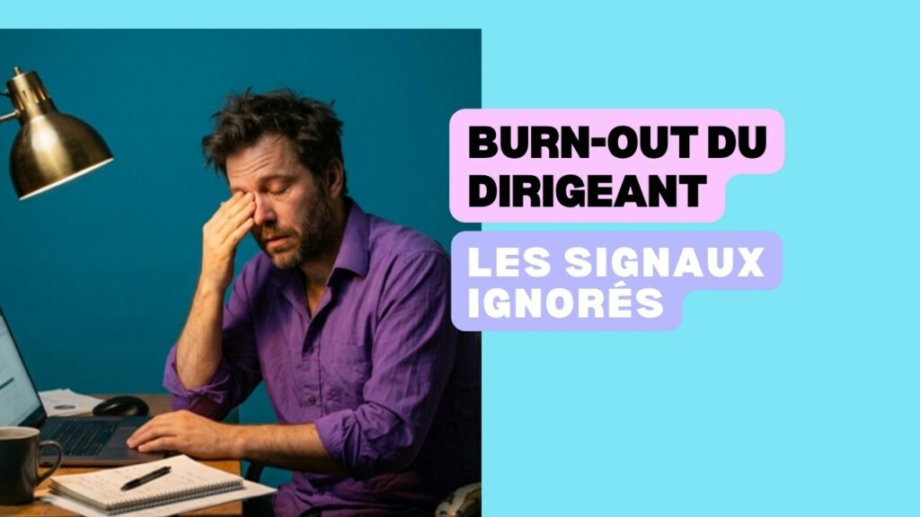 Burn-out du dirigeant et de l'indépendant : les signaux qu'on ignore