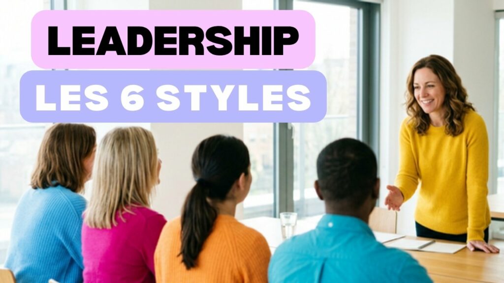 Leadership : une manager écoute son équipe réunie autour d'une table dans un bureau lumineux